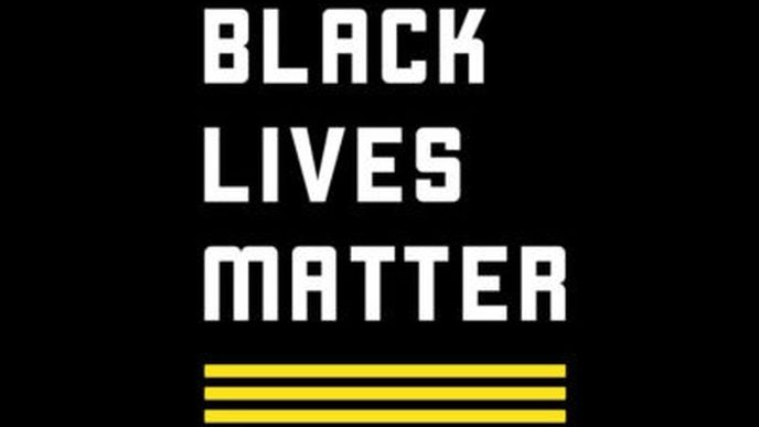 Logo Black Lives Matter, proti kterému vznesla výhrady společnost Adidas.