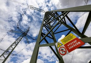 Vedení V411, kvůli kterému došlo v Česku k blackoutu (10.7.2025).
