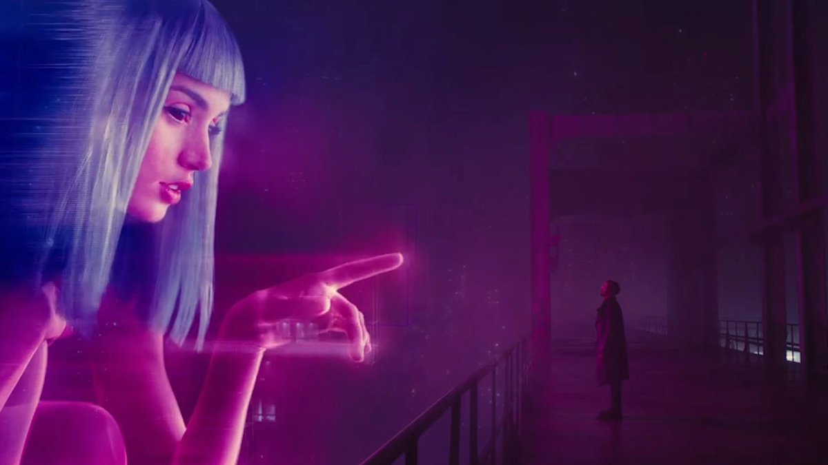 Záběry z filmu Blade Runner 2049: Ana de Armas