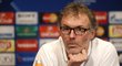 Trenér PSG Laurent Blanc