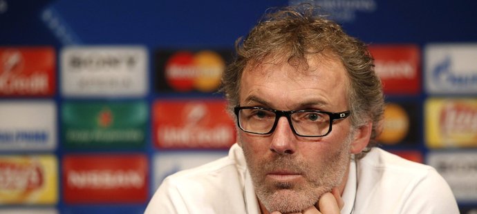 Trenér PSG Laurent Blanc