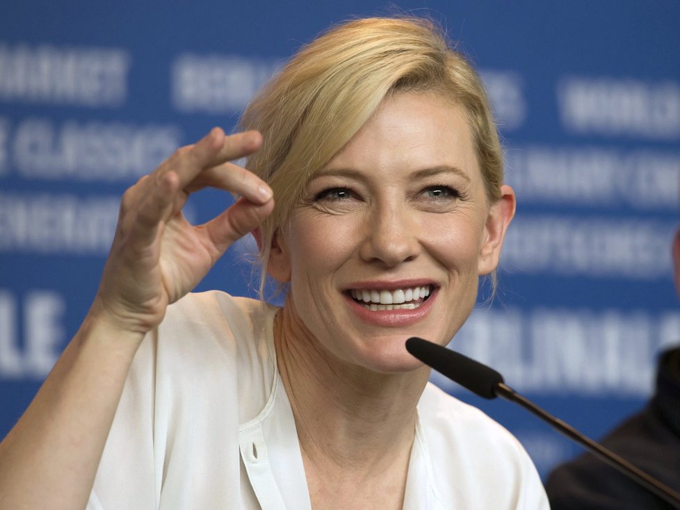 Držitelka dvou Oscarů Cate Blanchett