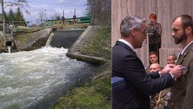 Tomáš Neškodný převzal cenu od ministra obrany (vlevo ilustrační foto).