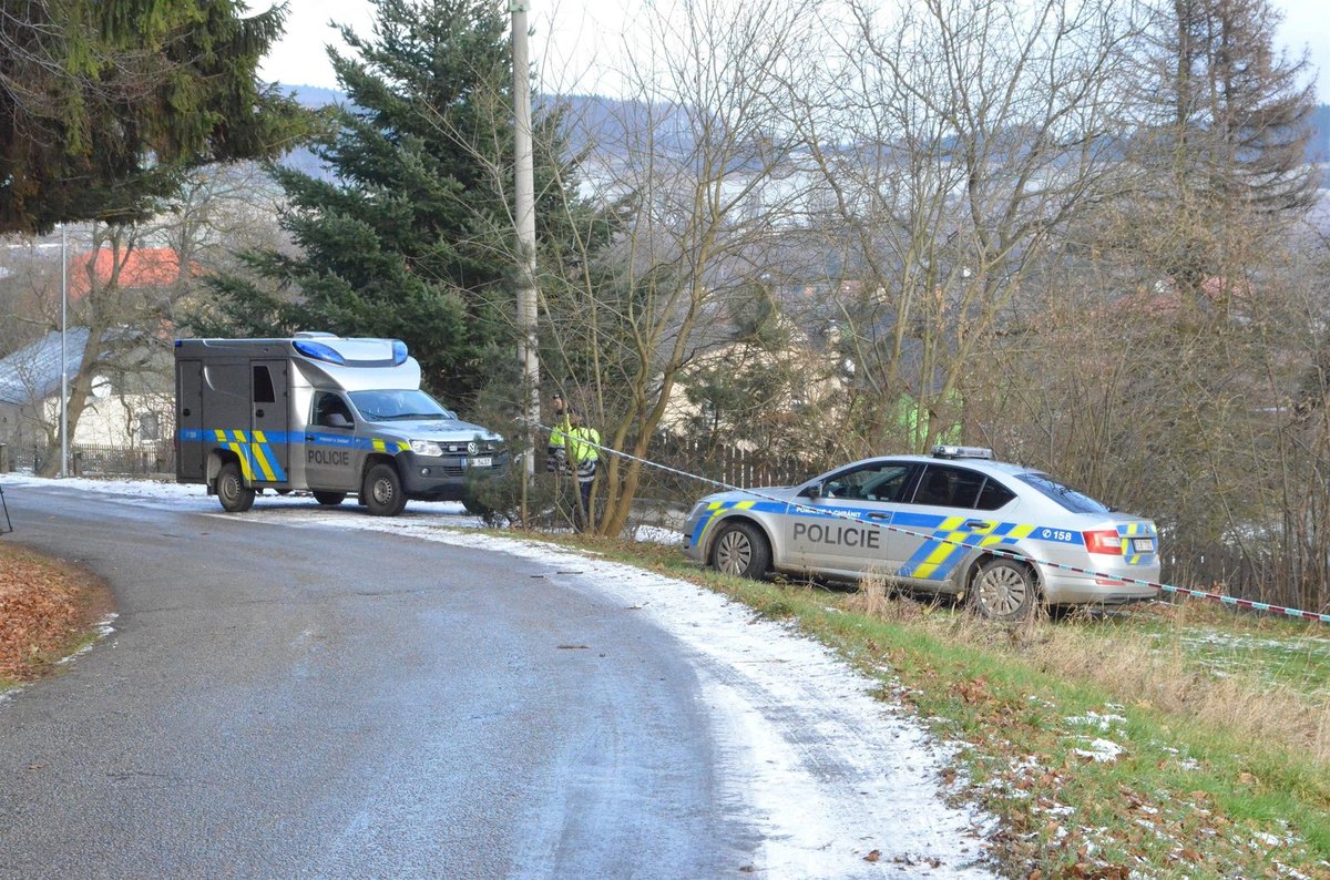 Policie hledá v domě  stopy