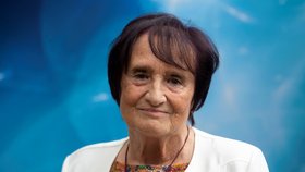 Imunoložka a mikrobioložka Blanka Říhová na křtu své knihy Jak se dělá imunita (10. 6. 2021)