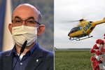 Blatný v Chebu: Do Německa se převážet nebude, vrtulníky budou létat i v noci