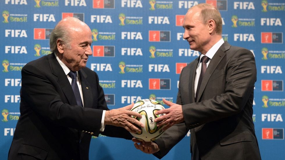 Bývalý předseda FIFA Sepp Blatter