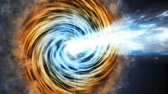 Blazar v hlubokém vesmíru odpálil výjimečný výtrysk gama záření