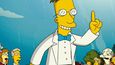 Bláznivý vědec, profesor Frink ze seriálu Simpsonovi, ilustrační foto