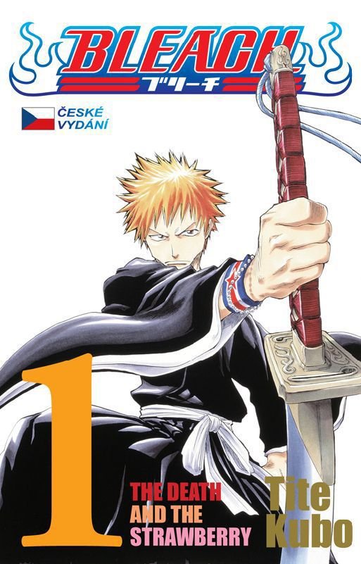 Ukázka z komiksu Bleach.