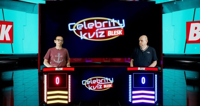 Blesk Celebrity kvíz: Teď už soutěžíte vy - naši čtenáři Václav a Vladimír!
