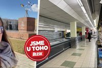 Blesk v Chersonu, osvobozeném od Rusů: Ostřelování, fronty na chléb i prázdné regály v supermarketu