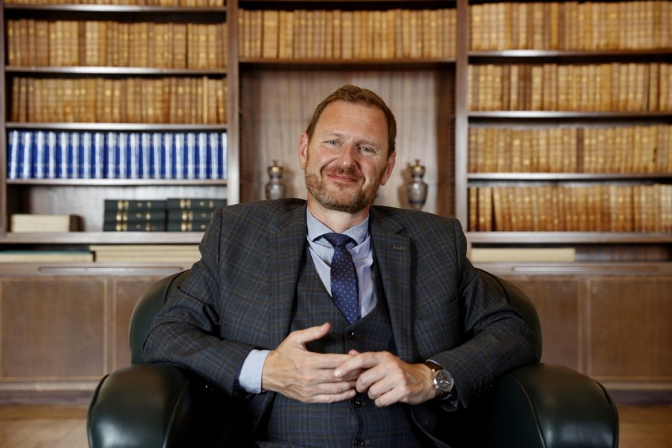 Český velvyslanec v Polsku Jakub Dürr během rozhovoru pro Blesk Zprávy (25.8.2022)