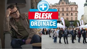 ŽIVĚ: Blesk Ordinace v Brně: Prevenci ohlídají i seriáloví záchranáři Hanákovi