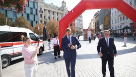 Ministr Vojtěch s ředitelem FNUSA Ing. Vlastimilem Vajdákem