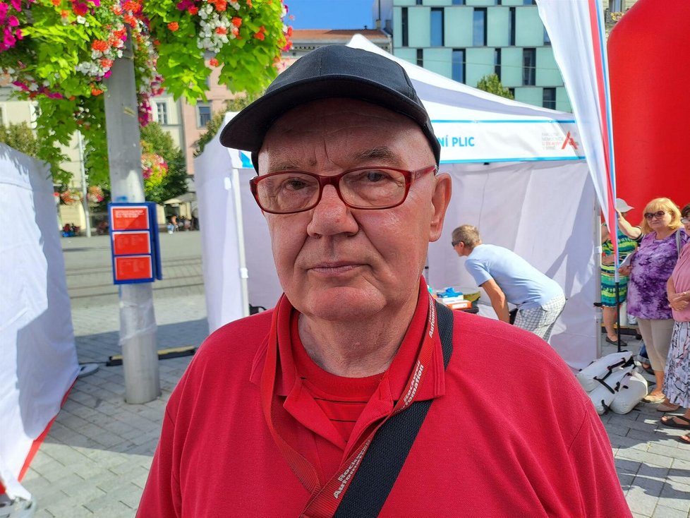 Bedřich Štogl (72) z Brna-Lesné.