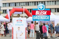 Blesk Ordinace otevřela v Mostě: Se zpěváky a herci honem na prevenci!