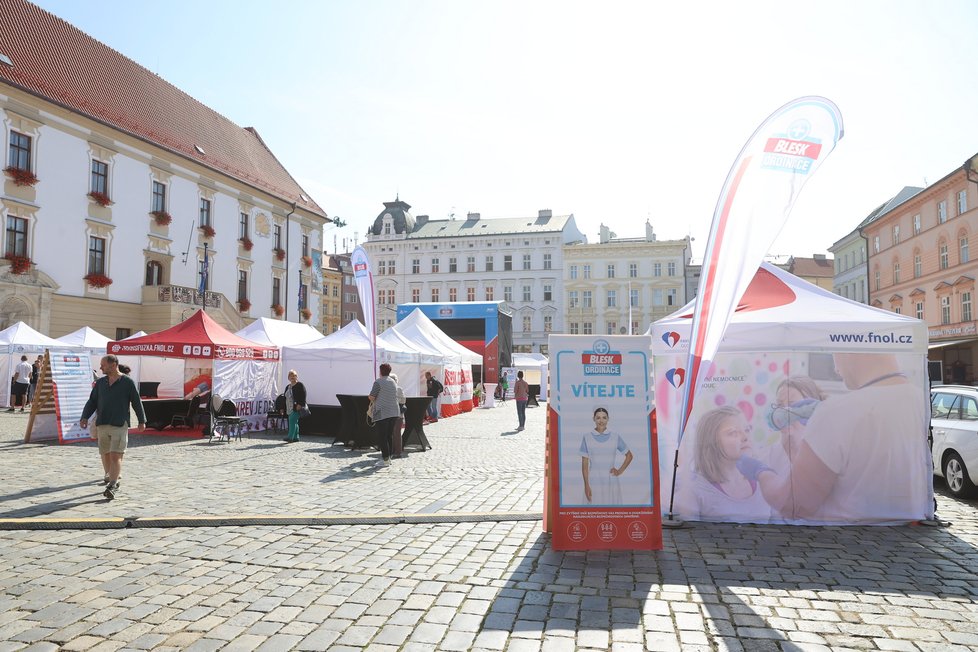 Blesk Ordinace otevřela na Horním náměstí v Olomouci.