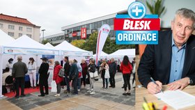 O prevenci návštěvníků Blesk Ordinace se skvěle postarala Fakultní nemocnice Ostrava.