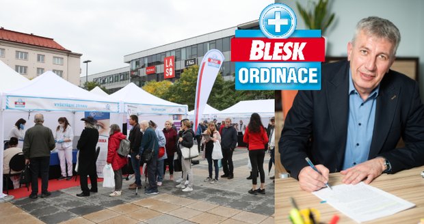 Blesk Ordinace pod taktovkou Fakultní nemocnice Ostrava: Pod širým nebem se vyšetřuje lépe, míní ředitel