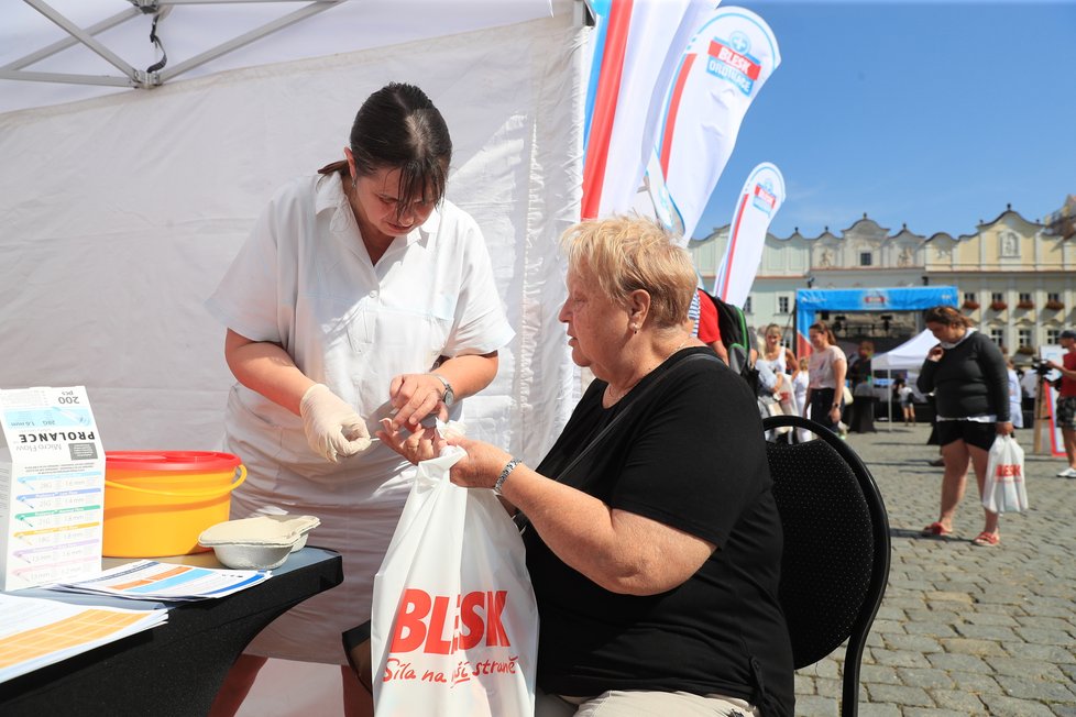 V rámci Blesk Ordinace můžete zdarma podstoupit nejrůznější preventivní vyšetření.