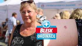 Paní Hana Šašková (59) z Plíškovic se o akci dozvěděla z deníku Blesk a přijela si nechat zkontrolovat znaménka.