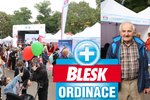 Stánky Blesk Ordinace v Praze zaplnily stovky Pražanů