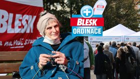 Blesk Ordinace v Praze přilákala davy! Dagmar (87) se k prevenci »vypletla«