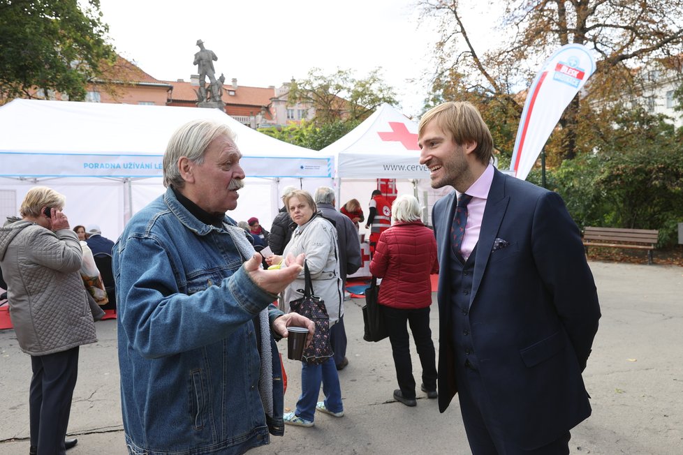 Blesk Ordinace se ve středu v Praze těšila obrovskému zájmu.