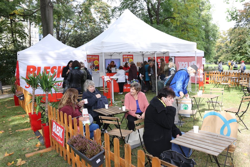 Blesk Ordinace se ve středu v Praze těšila obrovskému zájmu.