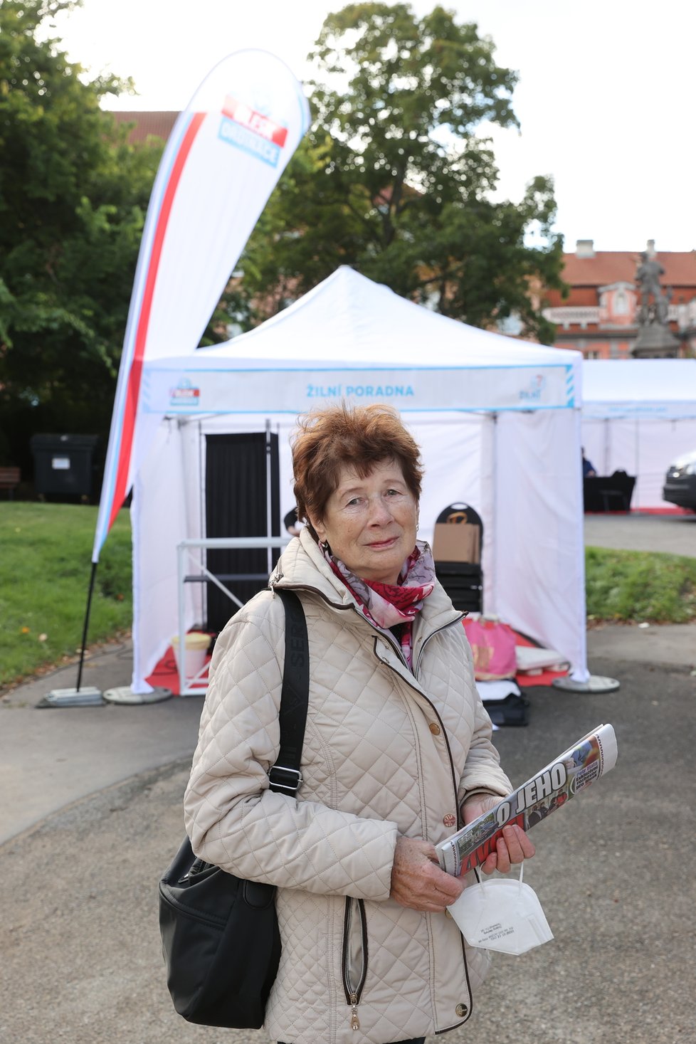 O akci se paní Marie Albrechtová dozvěděla z deníku Blesk.