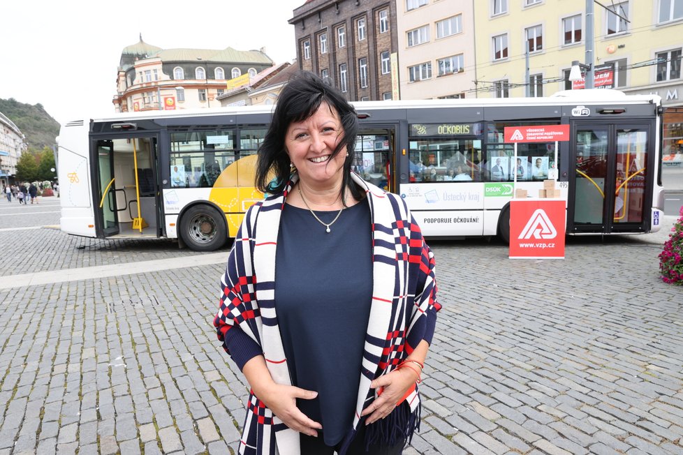 Hygieničku Danu Vaculíkovou těšil velký zájem o očkování proti covidu.