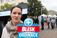 Obrovský zájem o Blesk Ordinaci ve Zlíně: Lékaři začali o hodinu dřív! Martina (41) přiletěla na skok z Ameriky!