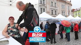 Blesk Ordinace léčila tentokrát v Hradci: V dešti pršely cenné rady