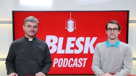 Hostem pořadu Blesk Podcast byl římskokatolický kněz Romuald Štěpán Rob.