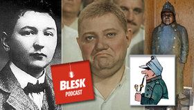 Blesk Podcast: Na východ od nás mají všude sochy Švejka. Haškův román má 100 let