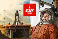 Podcast: Gagarin ve skafandru počůral pneumatiku a vylétl do vesmíru. O speciálu Blesku, promluvil novinář Valeš