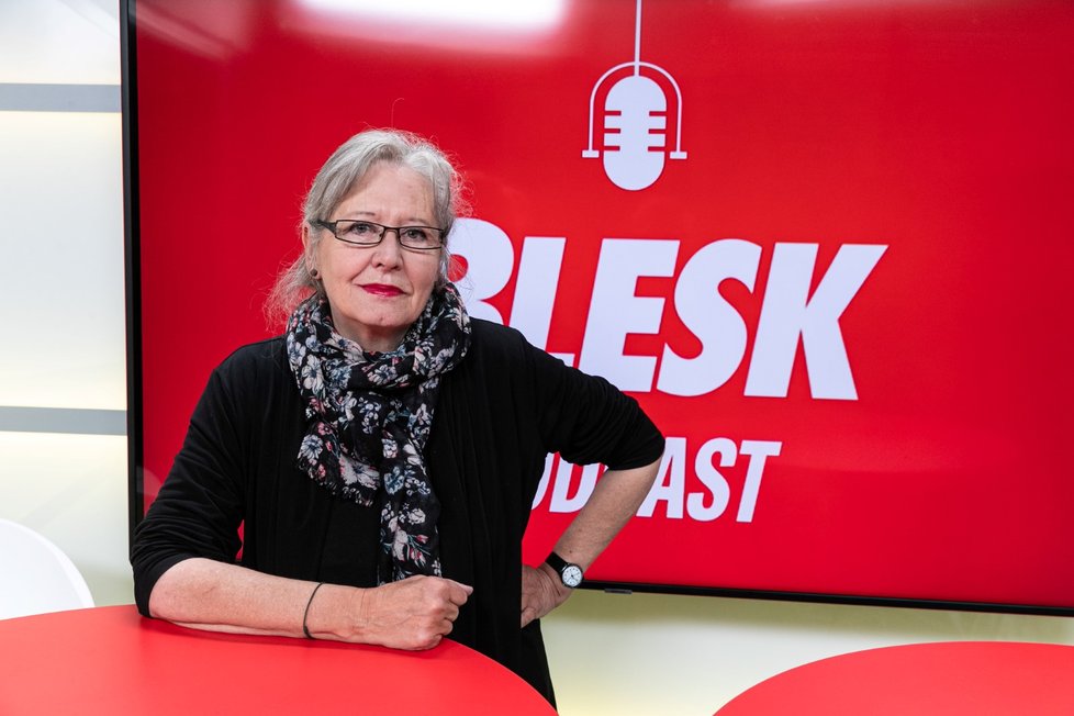 Hostem pořadu Blesk Podcast byla dokumentární režisérka Helena Třeštíková.