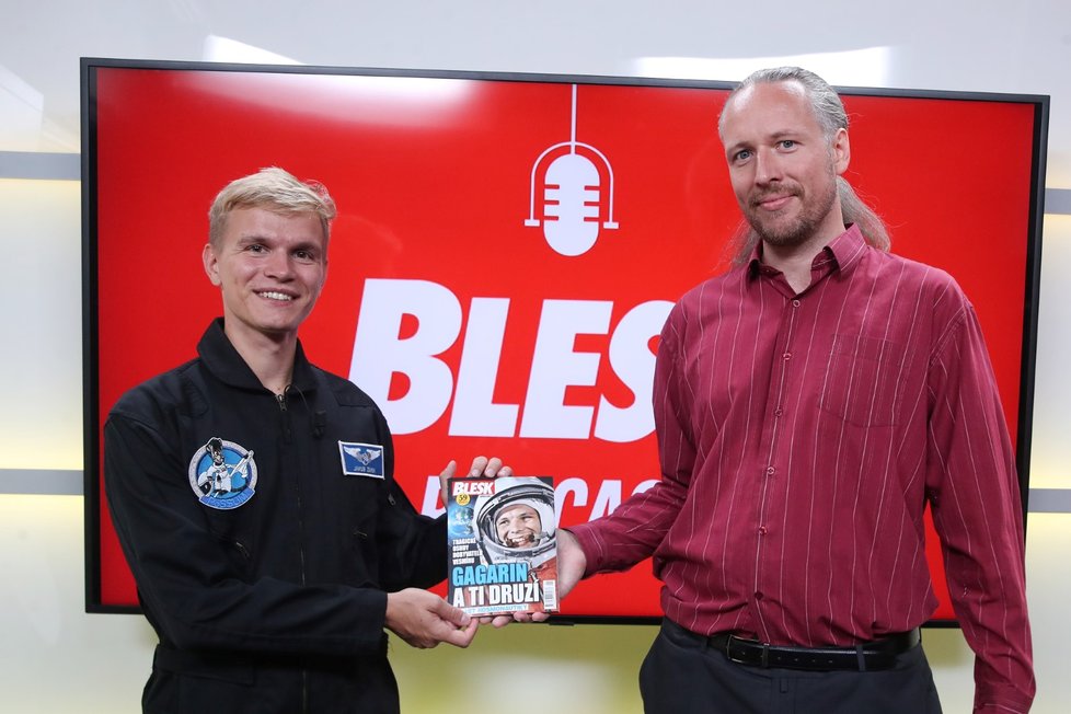 Hostem pořadu Blesk Podcast byl student vesmírného inženýrství Jakub Zemek.