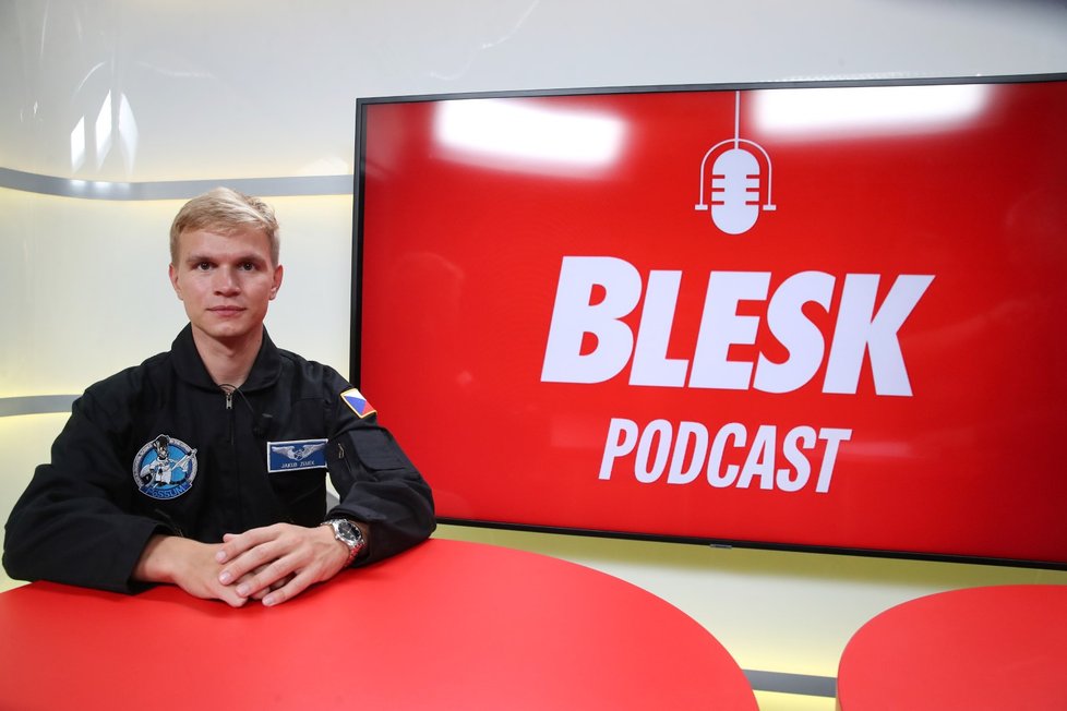 Hostem pořadu Blesk Podcast byl student vesmírného inženýrství Jakub Zemek.