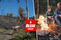 Podcast: Proč lidé rozdělávají ohně v hořícím Českém Švýcarsku? Kvůli krásné dovolené, říká psycholog