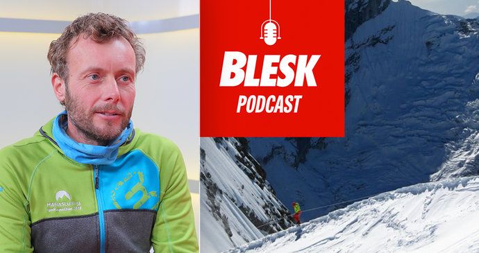 Blesk Podcast: Horolezec Trávníček vylez s rakovinou na 2 osmitisícovky