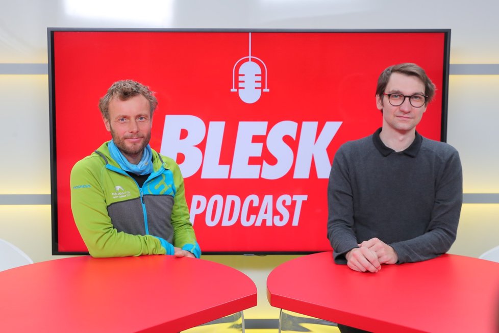 Hostem pořadu Blesk Podcast byl horolezec Jan Trávníček.