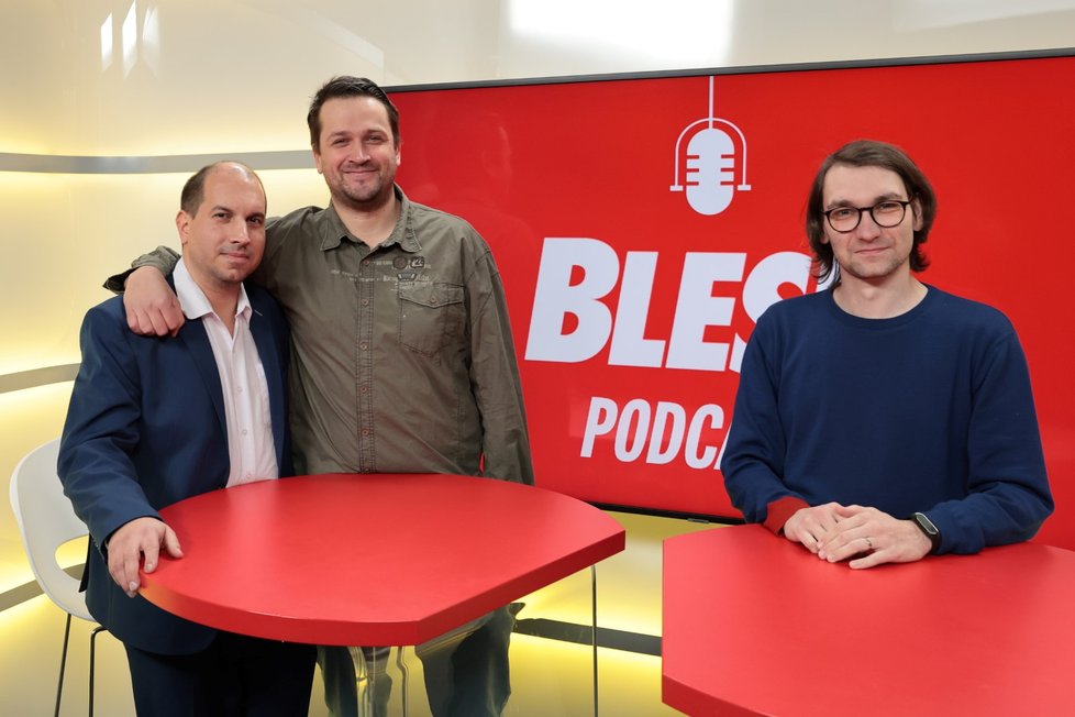Hosty Blesk Podcastu se stali Jiří Nečas a Tadeáš Daněk, tvůrci seriálu Pickupeři.