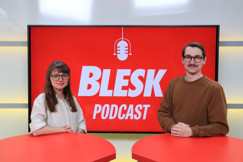 Hostem pořadu Blesk Podcast byla novinářka Marharyta Golobrodska.