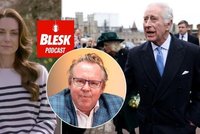 Podcast: Rakovina Kate byla pro Brity šok! Roztržka Harryho s rodinou jde stranou, říká historik Kovář