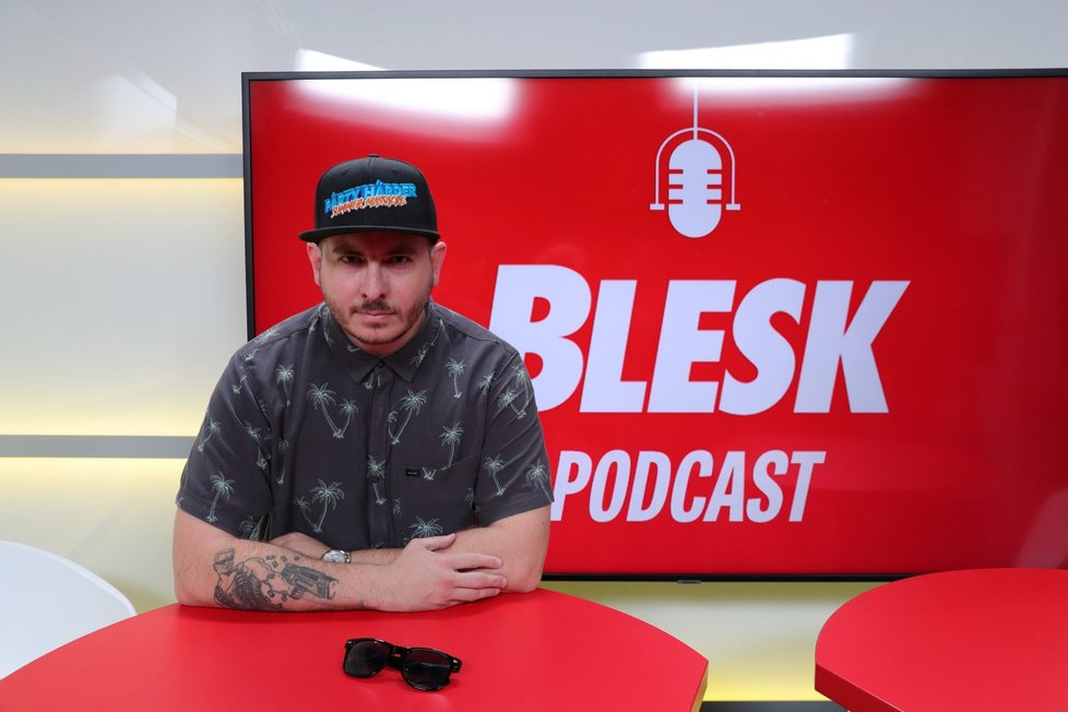 Hostem pořadu Blesk Podcast byl všestranný tvůrce Marty Pohl.