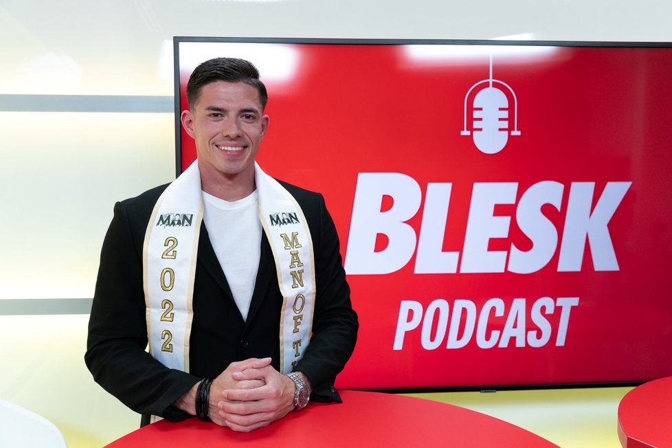 Hostem pořadu Blesk Podcast byl Man of the Year 2022 Dominik Chabr.