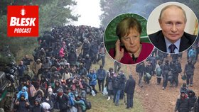 Podcast: Migranti na hranicích Polska jsou Putinův test, říká odborník. Merkelová krizi vyřešila