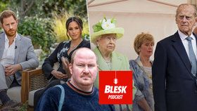 Blesk Podcast: Smrt Philipa (†99). Na pohřbu bude kvůli Harrymu a Meghan dusno. 